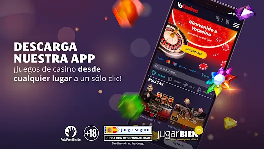 Descargar una versión YoCasino teléfono